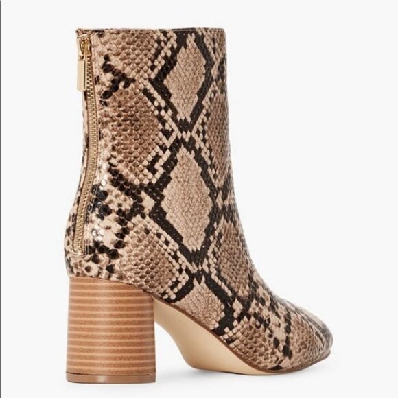 Justfab McKayla Cylinder Heeled Booties - Picture 2 of 8